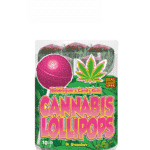 Cannabis Lollipops - 10 Pack - Bubblegum x Candy Kush