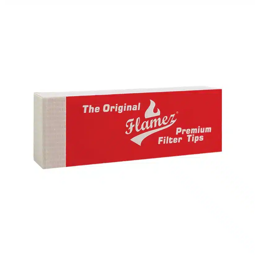 Flamez Filter Tip Booklet Red 50 pcs - Image 2