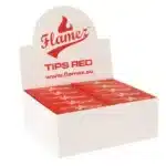Flamez Filter Tip Booklet Red 50 pcs