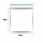 Zip-Lock Bags 60 X 80 Mm - 1000 Pieces